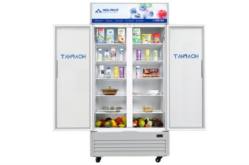 Tủ mát Hòa Phát 2 cánh 812 lít HSR D6812