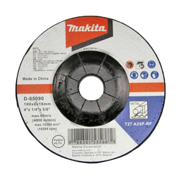 Đá mài 100x6x22.23 Makita D-65090