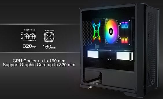 Vỏ Case Xigmatek LUX M 3FR (Ảnh 3)