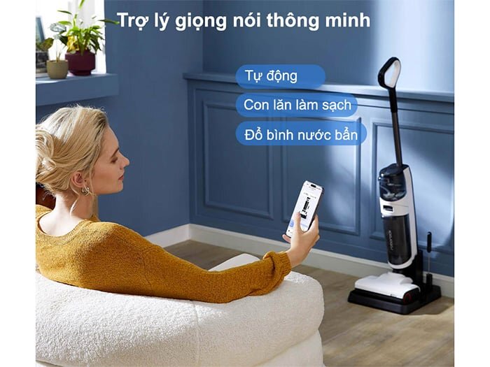 Máy có thông báo giọng nói 