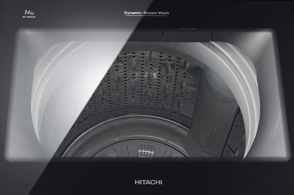 Máy giặt 10KG Hitachi SF-100XAV lồng đứng Inverter