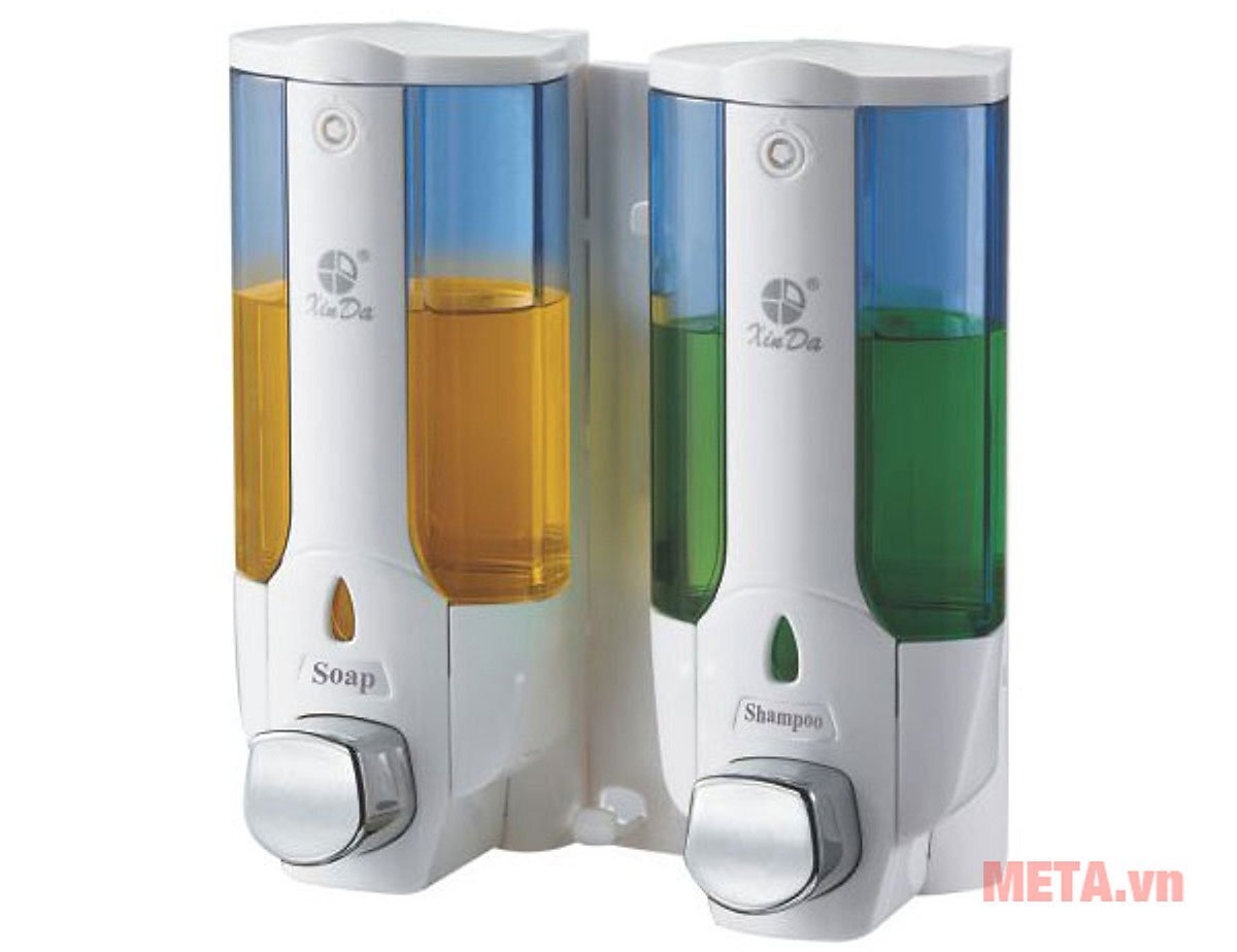 Hình ảnh hộp đựng xà phòng gắn tường đôi
