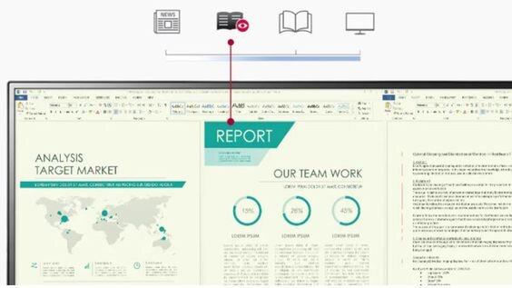 Tấm nền IPS chống lóa tốt, hạn chế ánh sáng xanh 1