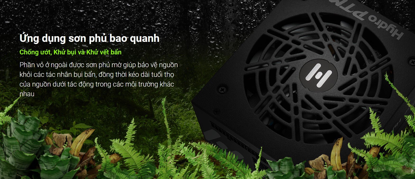 Nguồn FSP Power Supply Model HPT2-1000M / PPA10A2802 1000W ( 80 Plus Platinum/ Màu Đen) 