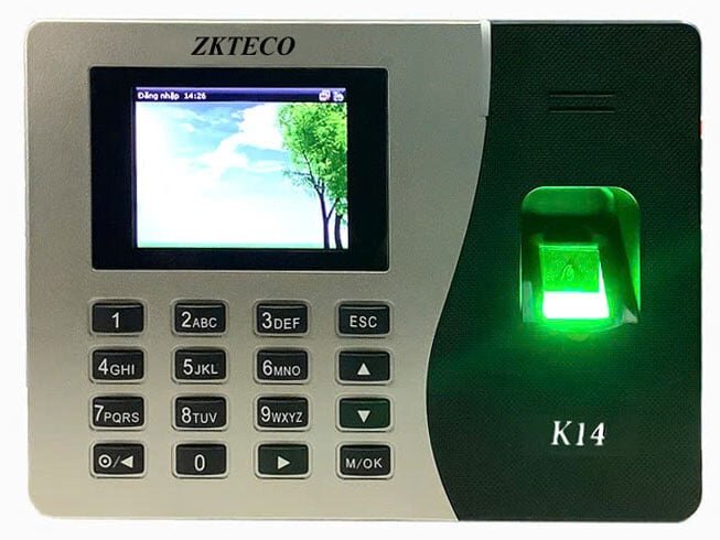 Máy chấm công Zkteco K14 Máy chấm công Zkteco K14