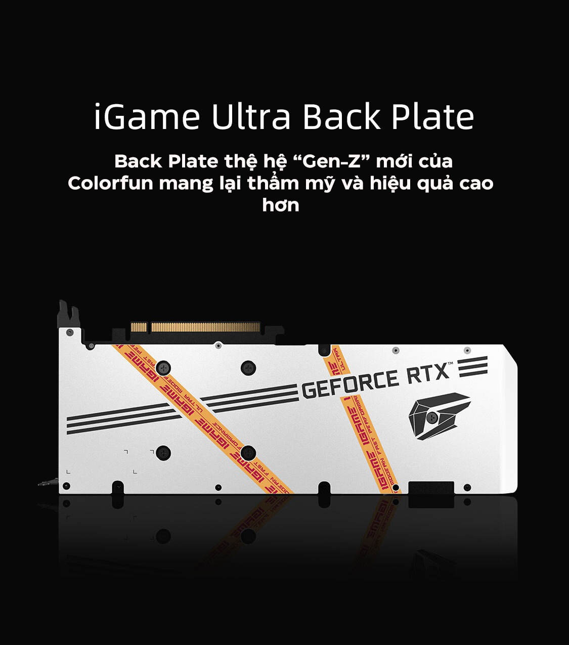 Card màn hình Colorful RTX 3050 iGame Ultra W OC 8G-V