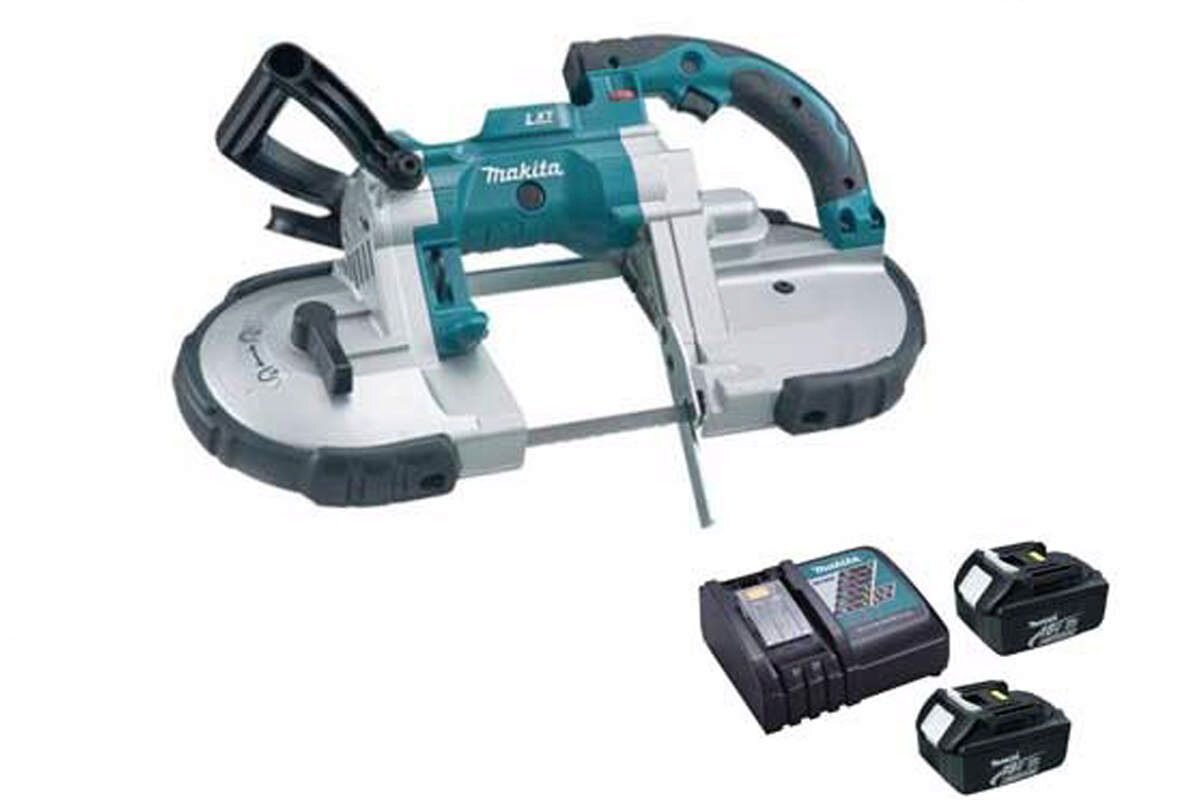 Máy cưa vòng 120x120mm pin 18V Makita DPB180RFE