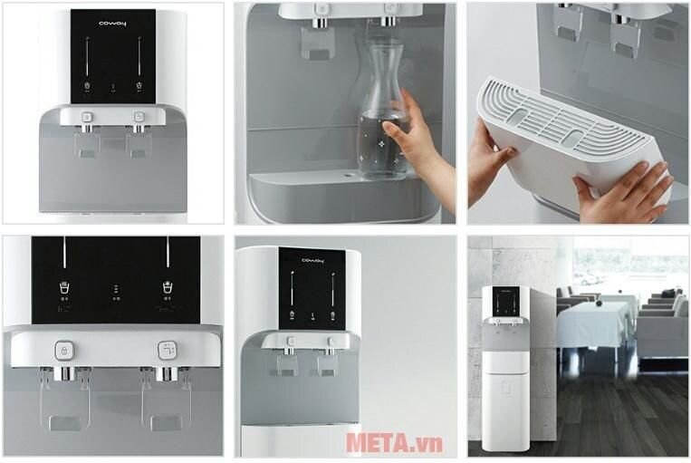 Máy lọc nước nóng lạnh RO Coway CHP-671R