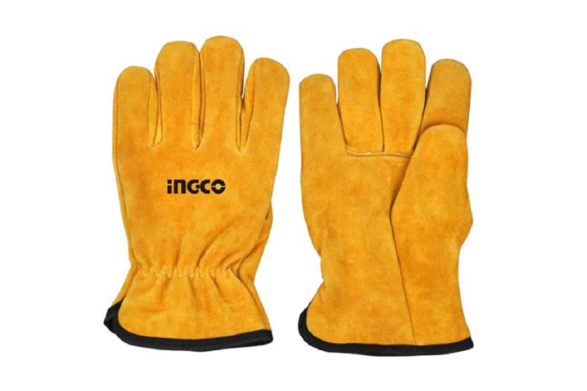 Găng tay vải da 10.5in INGCO HGVC01
