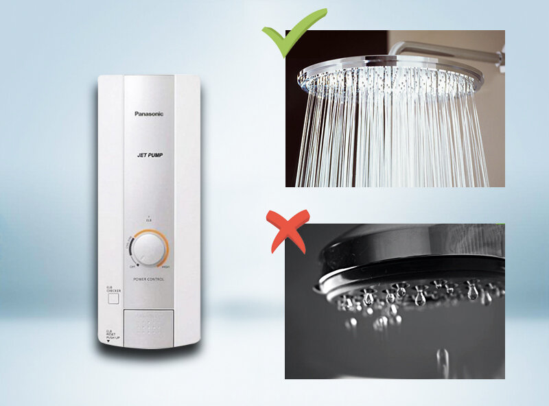 Máy nước nóng Panasonic DH-4HP1W 4.5 kW Máy nước nóng Panasonic DH-4HP1W 4.5 kW