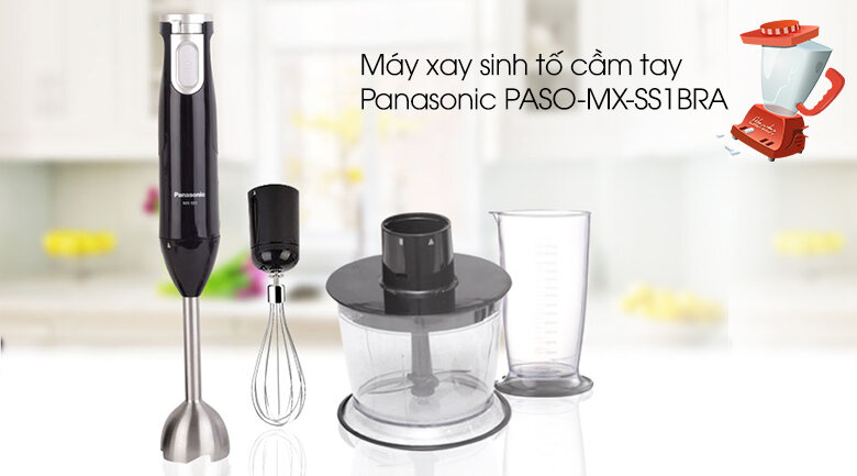 Máy xay sinh tố cầm tay Panasonic PASO-MX-SS1BRA Máy xay sinh tố cầm tay Panasonic PASO-MX-SS1BRA