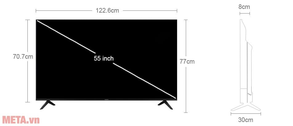Tivi Xiaomi A 55 inch L55M8-P2SEA