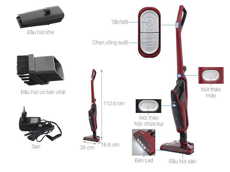 Máy hút bụi Hitachi PV-X85M