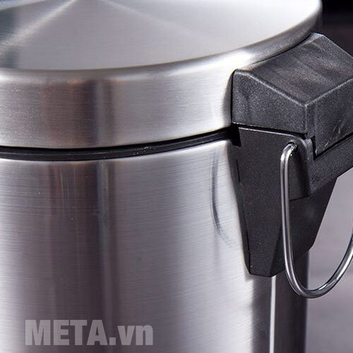 Thùng rác inox đạp chân GEV-12L