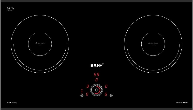 Bếp từ âm 2 vùng nấu Kaff KF–ROTE55