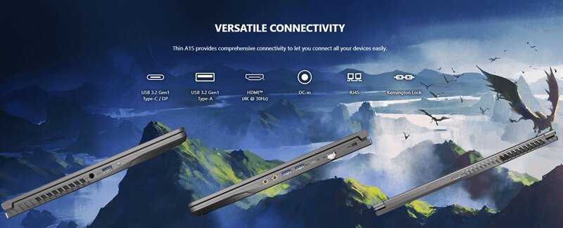 Laptop MSI Thin 15 (B12UCX-1419VN)