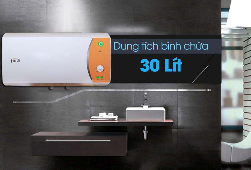 Bình nước nóng Ferroli VERDI 30L TE 30 lít Bình nước nóng Ferroli VERDI 30L TE 30 lít