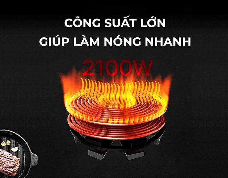 Bếp hồng ngoại Elmich IFE 3880 sử dụng công nghệ hồng ngoại tiên tiến