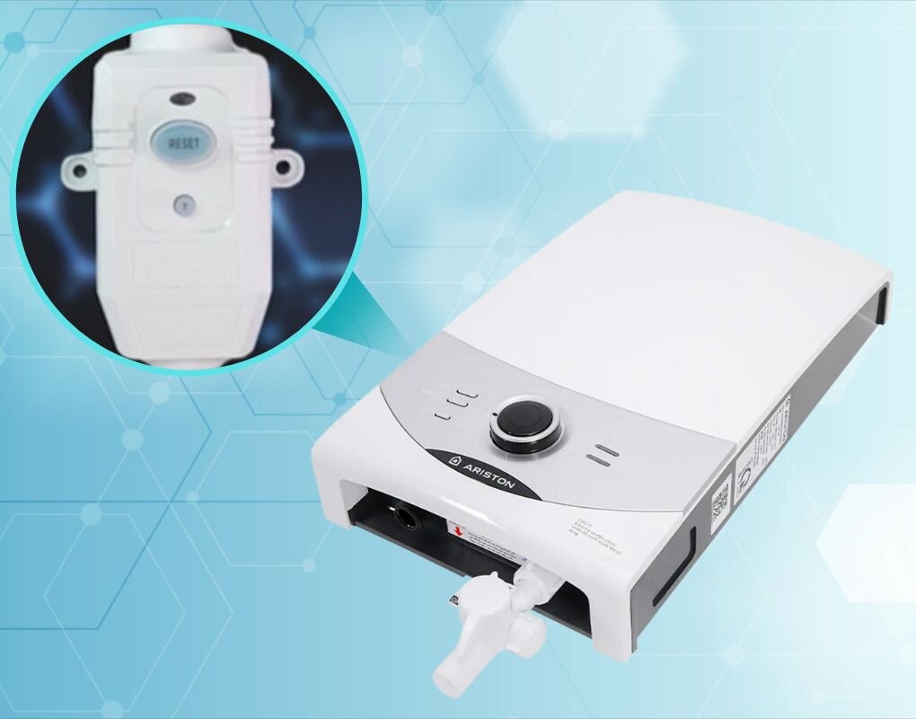 Ariston Aures SM45PE SBS VN tích hợp cầu dao chống rò điện