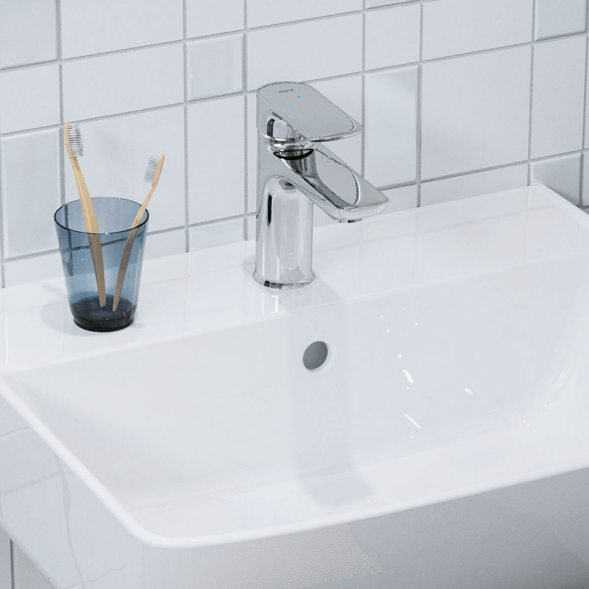 Vòi chậu INAX nóng lạnh LFV-612S