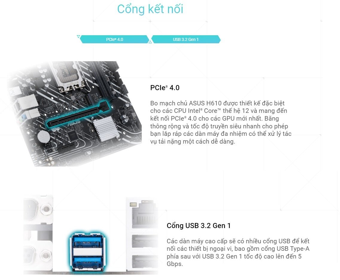 Mainboard Asus PRIME H610M-D D4