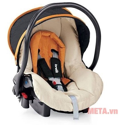 Ghế ngồi ô tô cho bé Brevi Smart Silverline BRE545-234