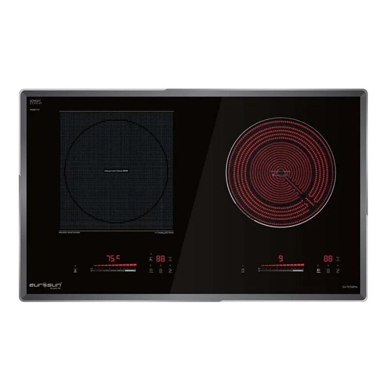 Bếp từ hồng ngoại âm 2 vùng nấu Eurosun EU-TE728Pro