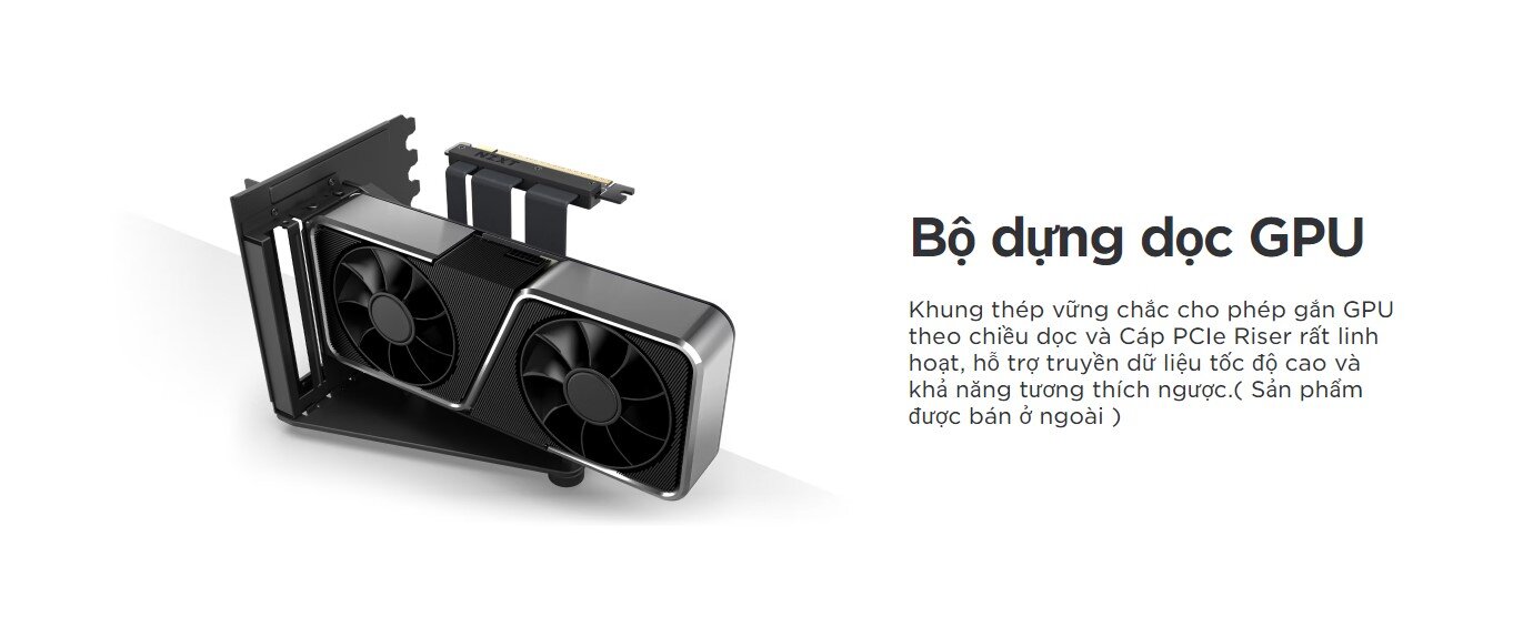 Vỏ máy tính NZXT H7 Base Black  (Mid Tower/Màu Đen)