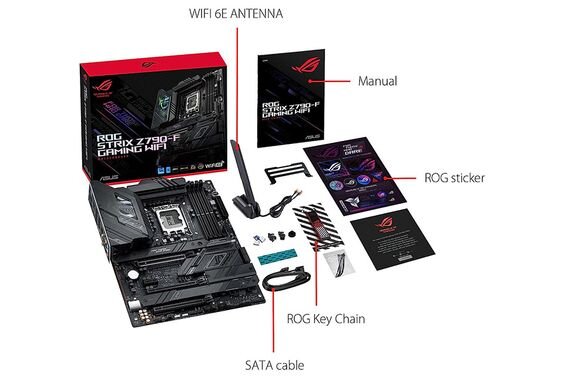 Mainboard Asus ROG STRIX Z790-F GAMING WIFI DDR5 123
