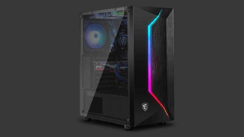 Case MSI MAG VAMPIRIC 100R | Thiết kế mặt lưới thoáng khí