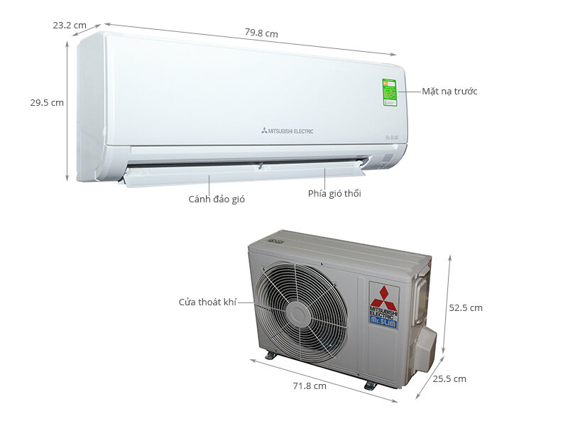 Máy lạnh Mitsubishi Electric 2 HP MS-HL50VC Máy lạnh Mitsubishi Electric 2 HP MS-HL50VC