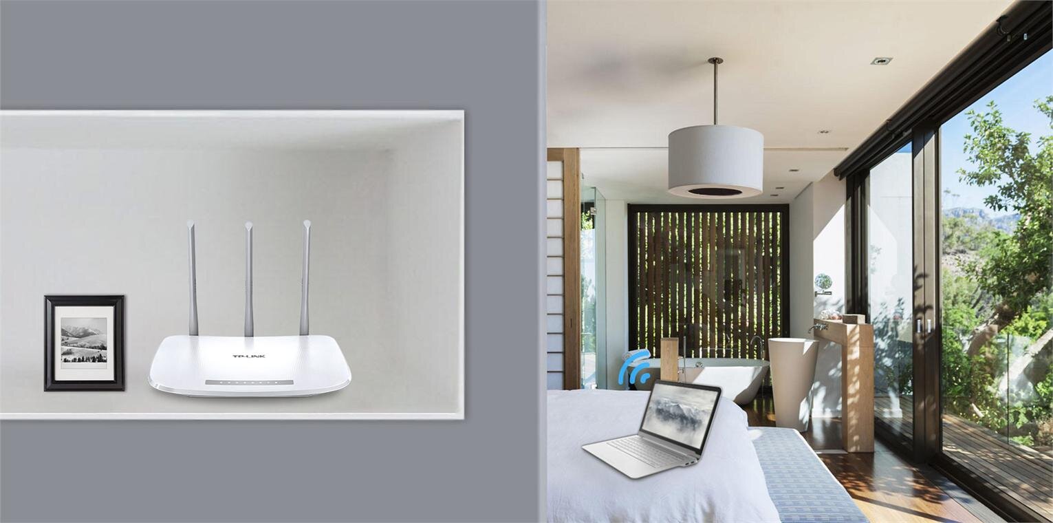 Bộ phát Wifi TP-LINK TL-WR845N 300 Mbps, 3 ăng ten rời