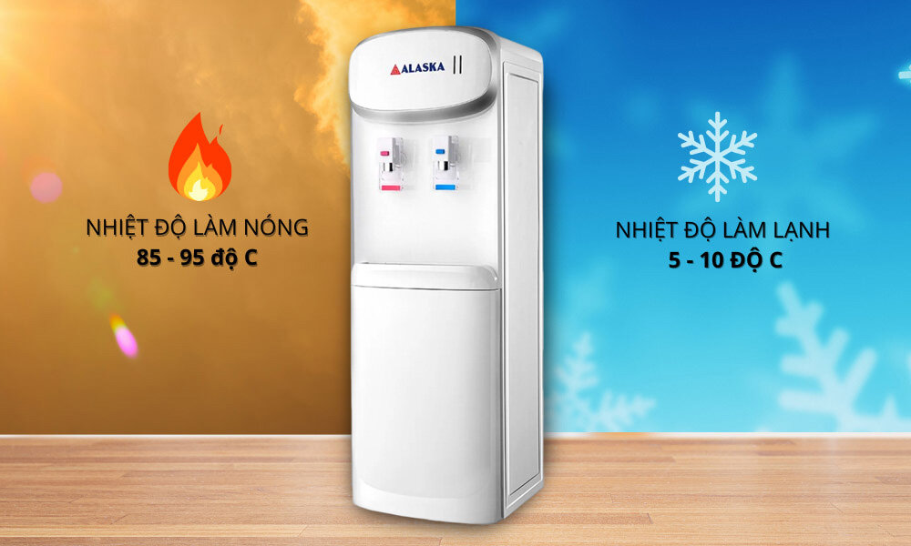 Máy nóng lạnh Alaska R-88 cung cấp đa dạng mức nhiệt 