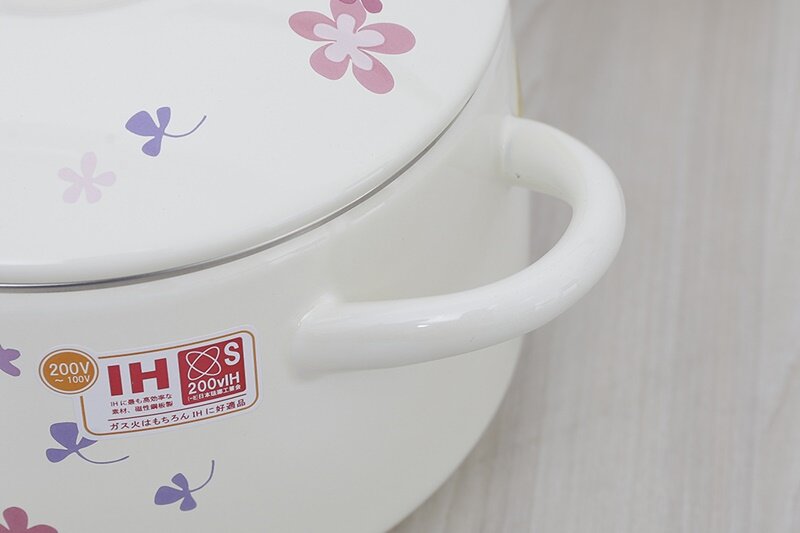 Nồi tráng men đáy từ 22 cm cao cấp Fujihoro MCPV-22DW Nồi tráng men đáy từ 22 cm cao cấp Fujihoro MCPV-22DW