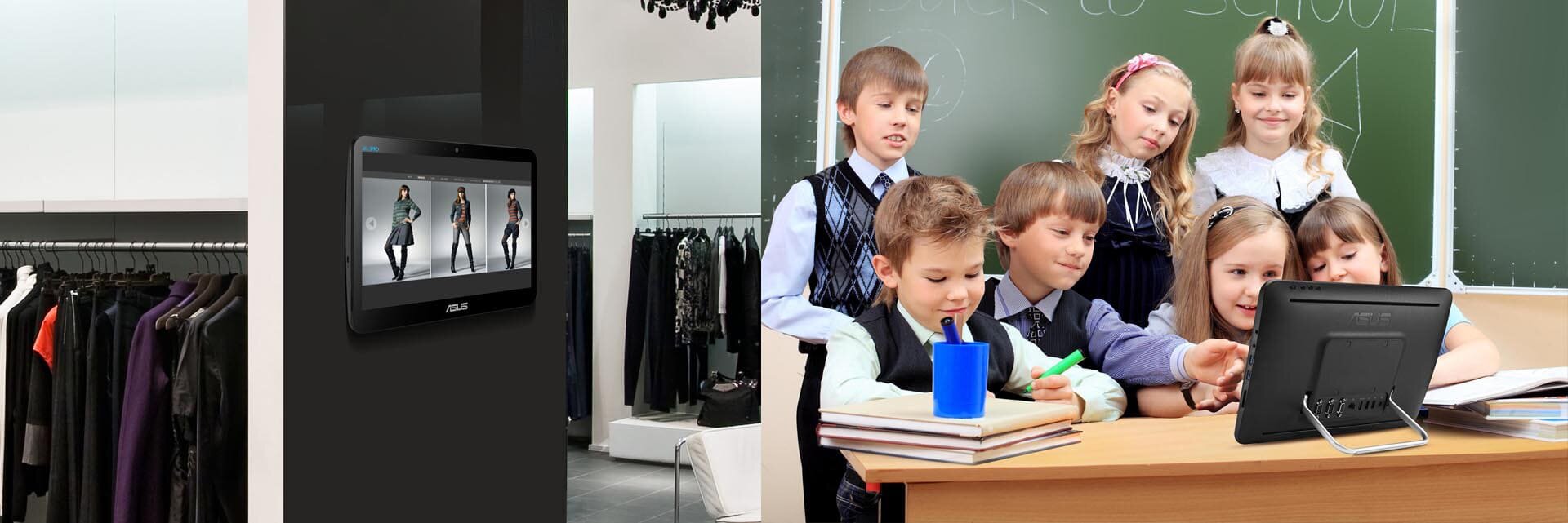 Máy tính All in one Asus V161GART-BD027T/15.6inch touch/Celeron/4GB/128GB SSD/Windows 10 home