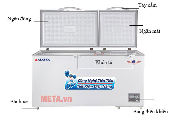 Tủ đông Alaska HB-650N (650L) Tủ đông Alaska HB-650N (650L)