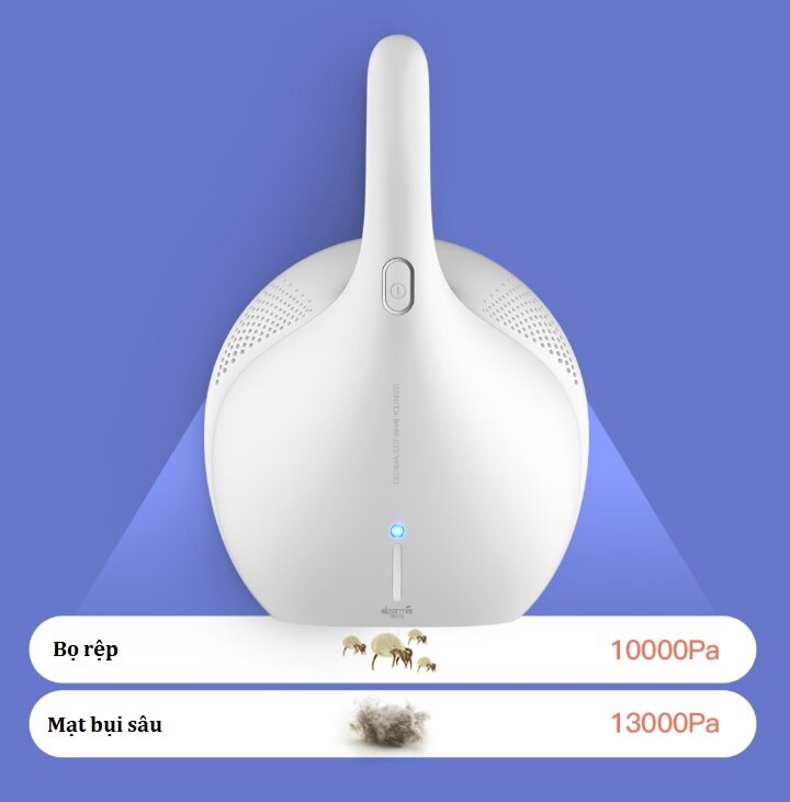 Máy hút bụi diệt khuẩn UV gối đệm...