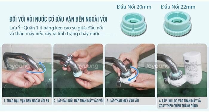Máy lọc nước tại vòi Joyoung JYW-T01