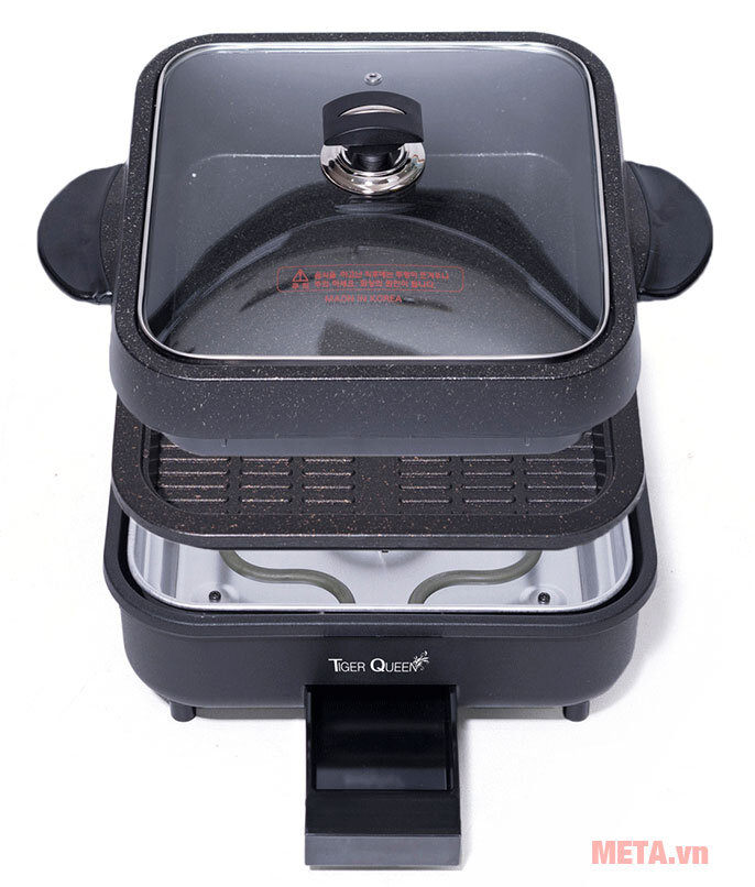 Lẩu điện Tiger Queen 2 trong 1 SQ-2200 (4 lít)