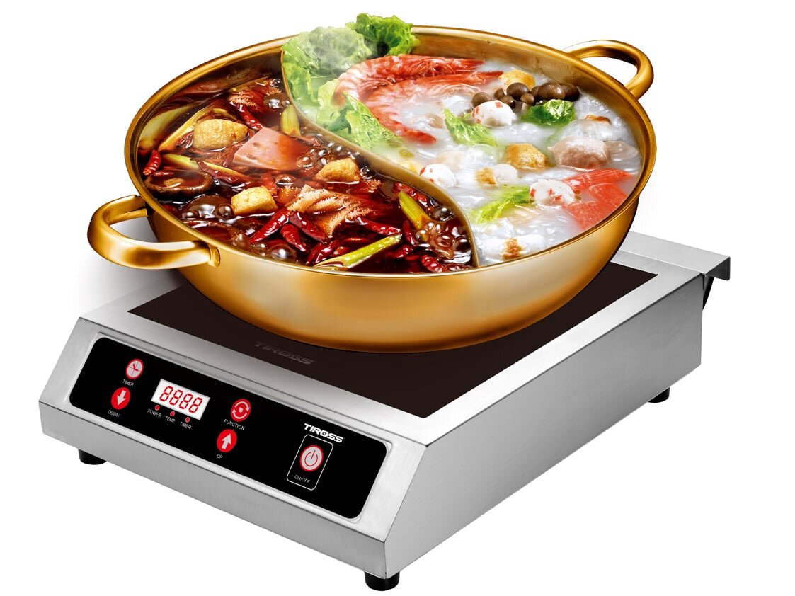 Bếp từ có khung inox Bếp từ đơn công nghiệp