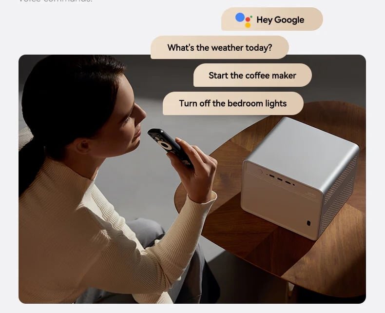 Davinci 1 Pro sử dụng trợ lý ảo Google Assistant