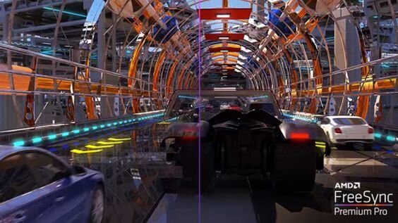Hỗ trợ AMD FreeSync và tương thích với G-Sync 1
