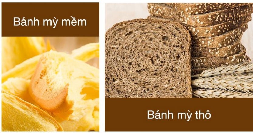 Các loại bánh mì làm với máy TS8230