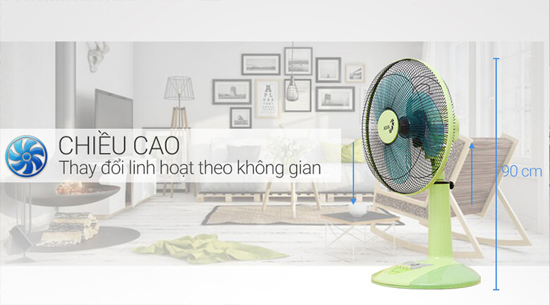 Quạt lửng Asia A16007 Quạt lửng Asia A16007