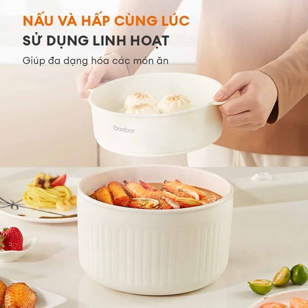 Gaabor GR-N20A cung cấp đa dạng chế độ nấu 