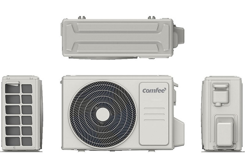 Điều hòa Comfee 12000 BTU 1 chiều CFS-13FWFF-V gas R-32 6 Điều Hòa Comfee 12000 BTU 1 chiều CFS-13FWFF-V dàn nóng