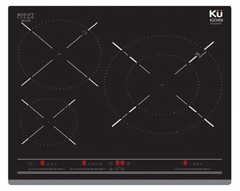 Đặc điểm chung của bếp từ Kuchen MI 375 (Ảnh: Kuchen).