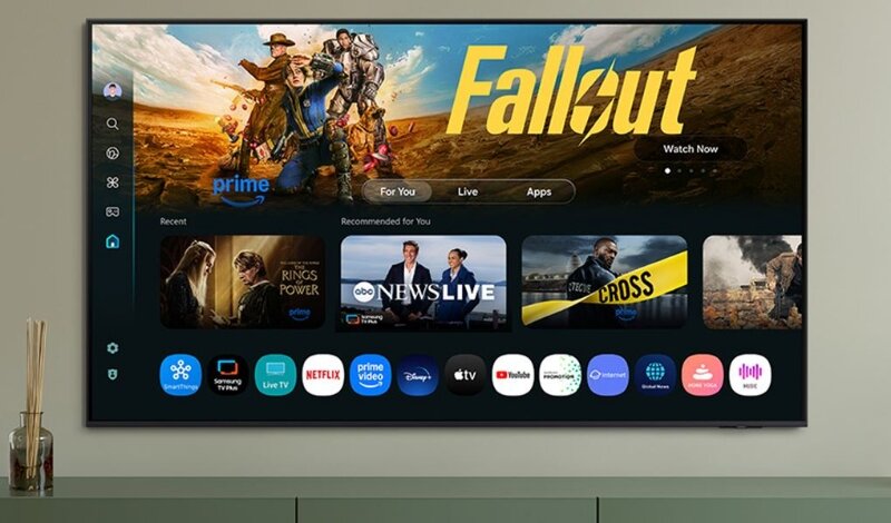 Smart Tivi Samsung QLED 4K 75 inch QA75Q7FA