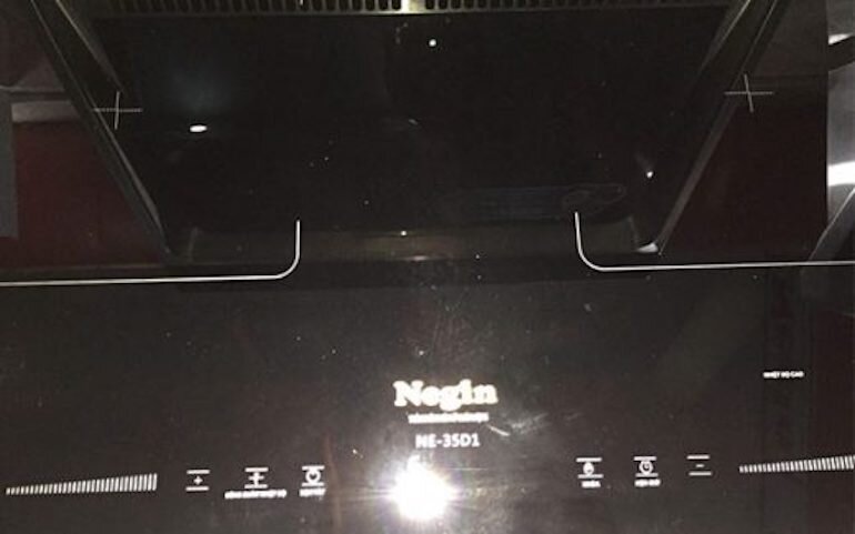 Bếp từ hồng ngoại âm Negin NE-35D1 gồm 2 vùng nấu riêng biệt