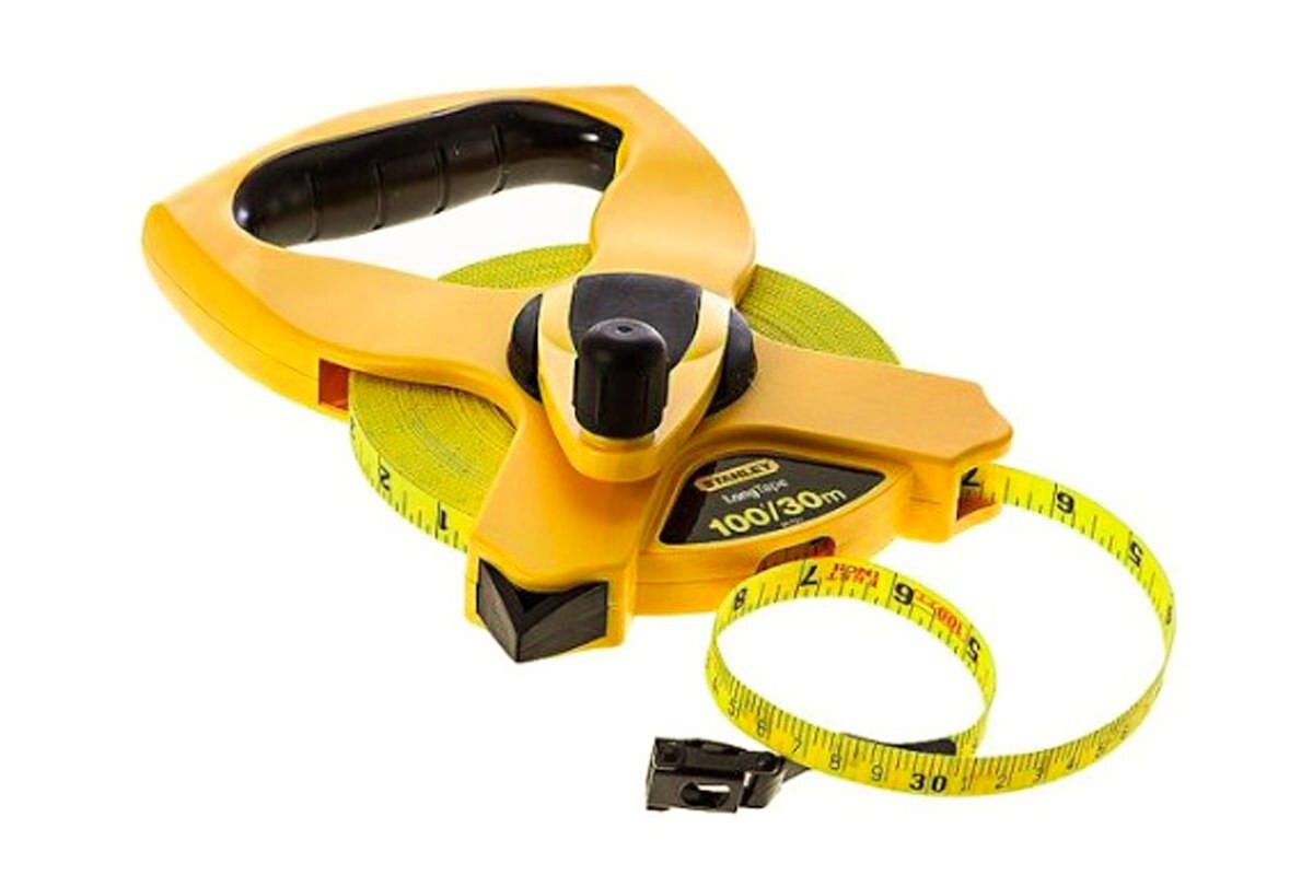 Thước dây sợi thủy tinh 30m Stanley STHT34791-8